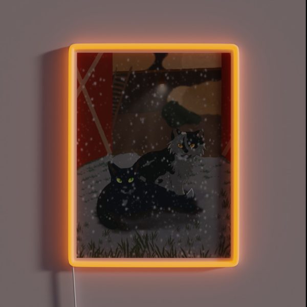 Ravenpaw And Barley RGB Neon Sign