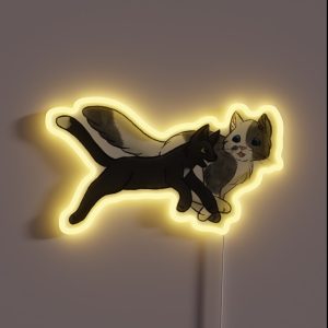 Ravenpaw And Barley RGB Neon Sign