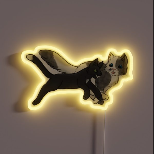 Ravenpaw And Barley RGB Neon Sign