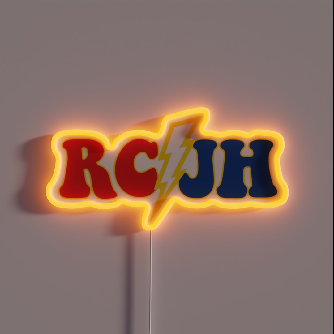 RCJH RGB Neon Sign RCJH RGB Neon Sign