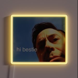RDJ Hi Bestie RGB Neon Sign