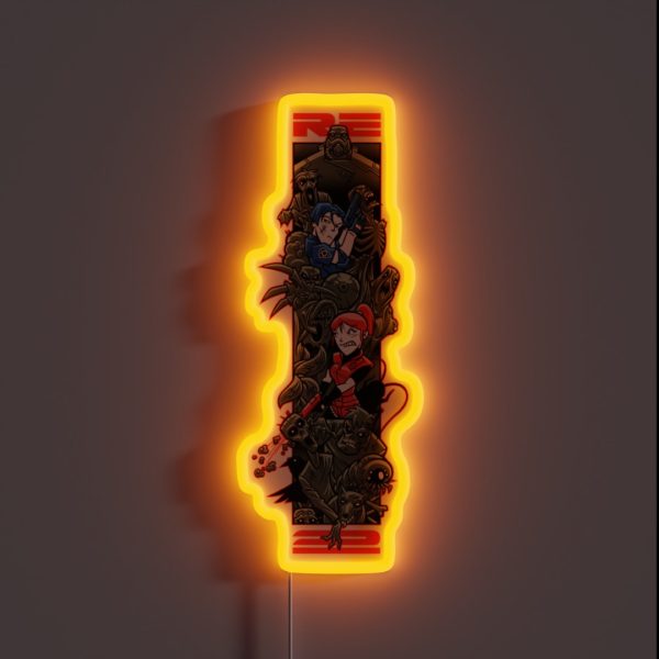 RE2 RGB Neon Sign