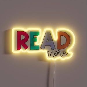READ MORE RGB Neon Sign READ MORE RGB Neon Sign