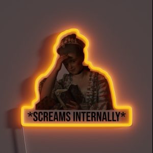 Reader Screams Internally RGB Neon Sign Reader Screams Internally RGB Neon Sign