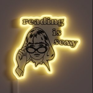 Reading Is Sexy Rory Gilmore RGB Neon Sign Reading Is Sexy Rory Gilmore RGB Neon Sign
