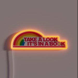 Reading Rainbow RGB Neon Sign