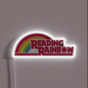 Reading Rainbow RGB Neon Sign Reading Rainbow RGB Neon Sign