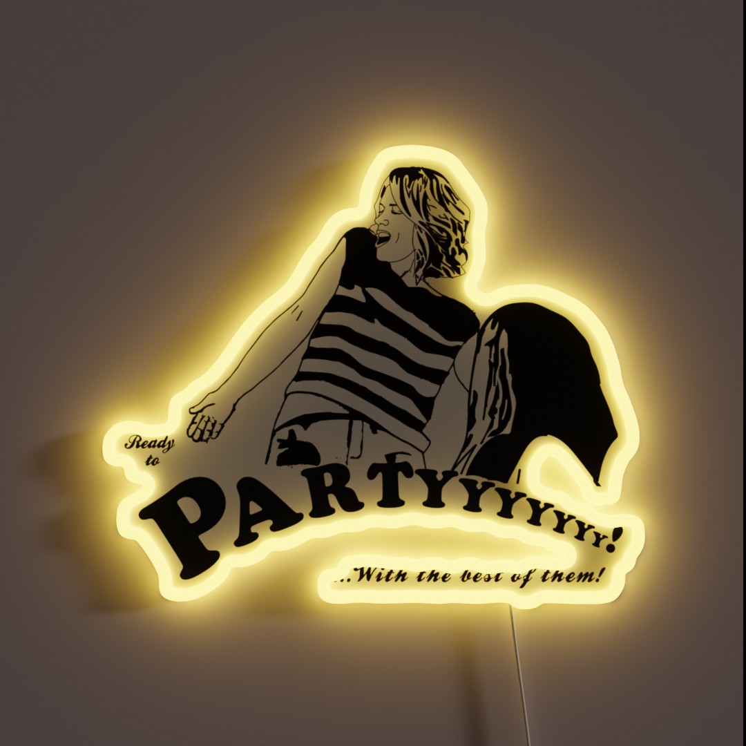 Ready To Party RGB Neon Sign Ready To Party RGB Neon Sign
