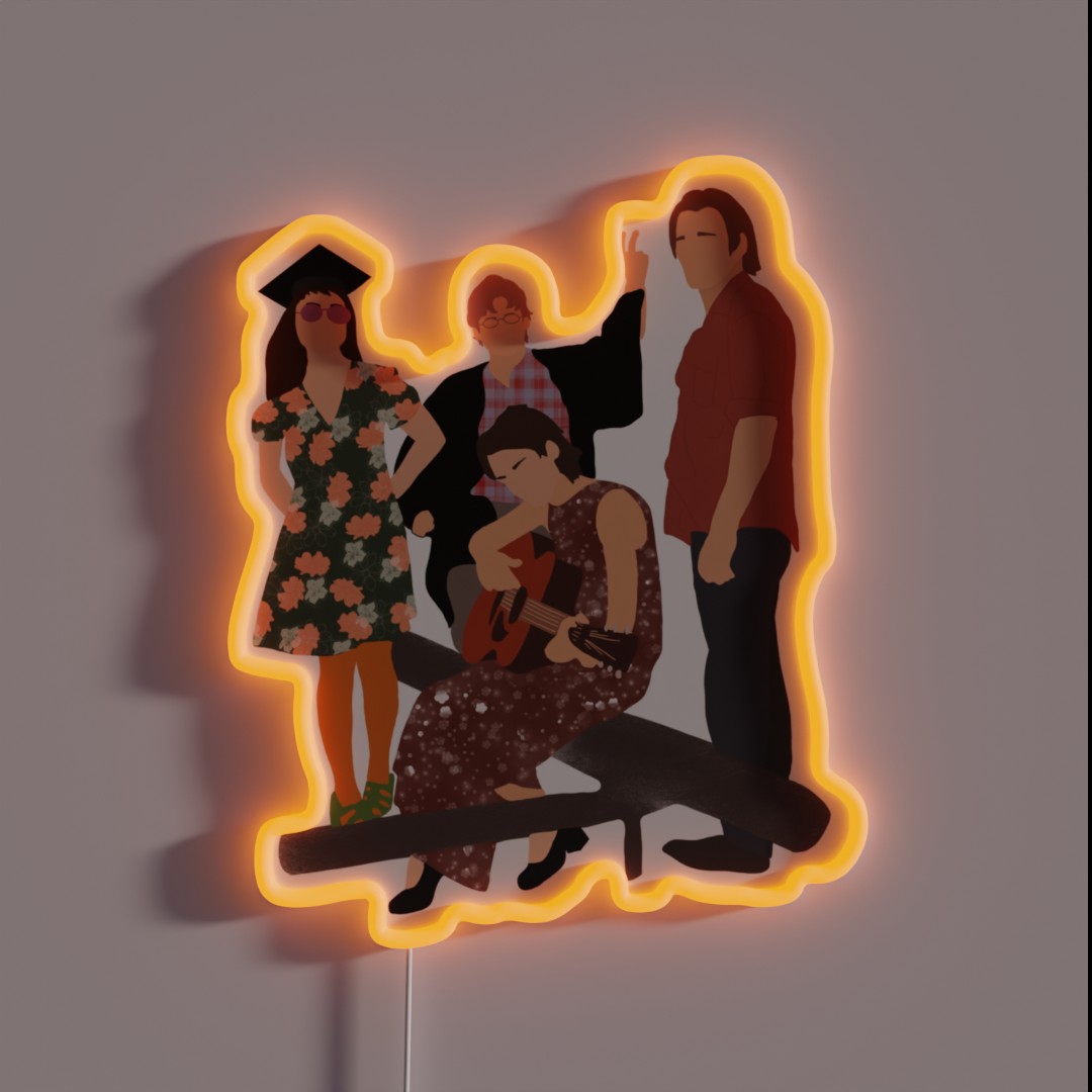 Reality Bites Graduation RGB Neon Sign Reality Bites Graduation RGB Neon Sign