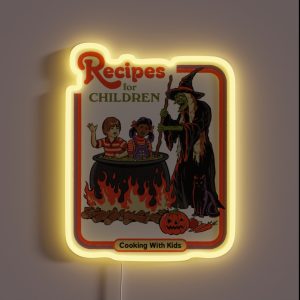Recipes For Children RGB Neon Sign Recipes For Children RGB Neon Sign