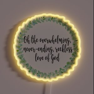 Reckless Love RGB Neon Sign Reckless Love RGB Neon Sign