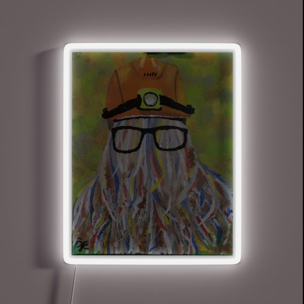 Recycle Operator RGB Neon Sign