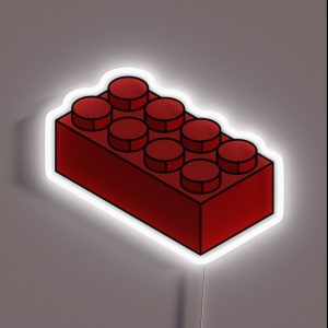 Red Brick RGB Neon Sign