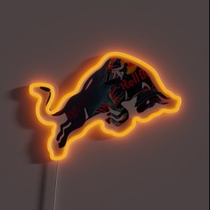 Red Bull Racing Verstappen Design RGB Neon Sign