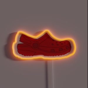 Red Croc RGB Neon Sign
