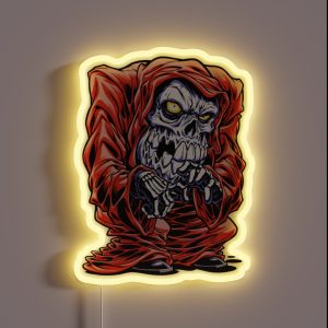 RED DEATH MADFAB RGB Neon Sign RED DEATH MADFAB RGB Neon Sign