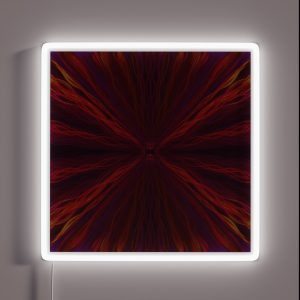 Red Light Trails Pattern RGB Neon Sign