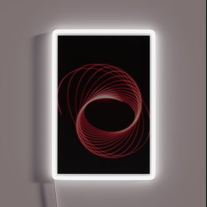 Red Light Trails RGB Neon Sign