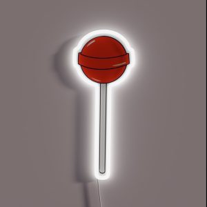 Red Lolly RGB Neon Sign
