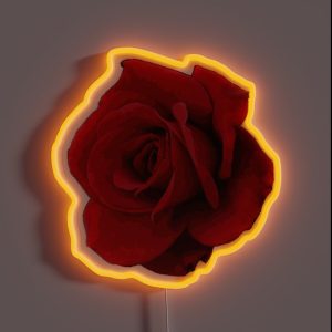 Red Rose RGB Neon Sign