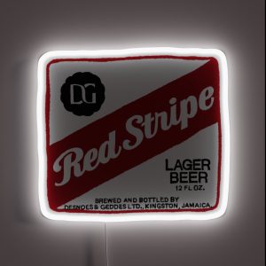 Red Stripe POP RGB Neon Sign