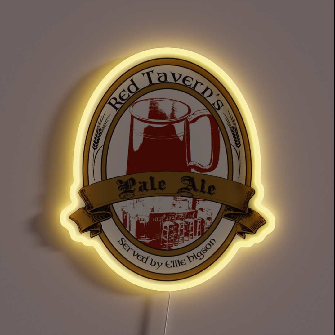 Red Tavern S Pale Ale RGB Neon Sign Red Tavern S Pale Ale RGB Neon Sign