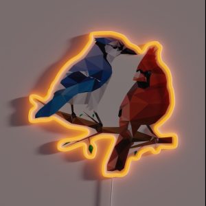Red Vs Blue RGB Neon Sign