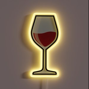 Red Wine RGB Neon Sign Red Wine RGB Neon Sign