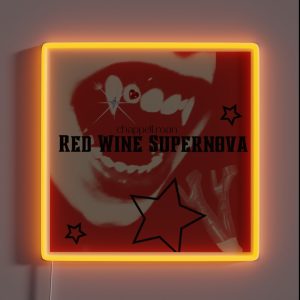 Red Wine Supernova RGB Neon Sign Red Wine Supernova RGB Neon Sign