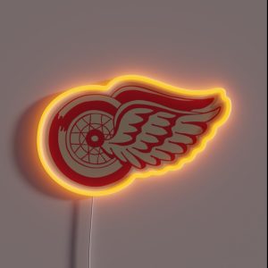 Red Wings Winter Classic Logo RGB Neon Sign Red Wings Winter Classic Logo RGB Neon Sign