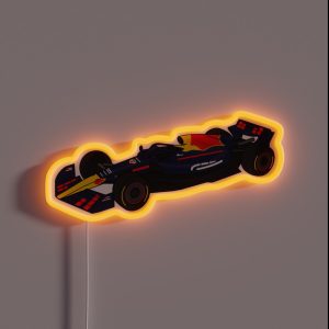 Redbull Formula One Race Car RGB Neon Sign Redbull Formula One Race Car RGB Neon Sign