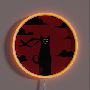 Redmoon Ninja Cat Slaughter RGB Neon Sign