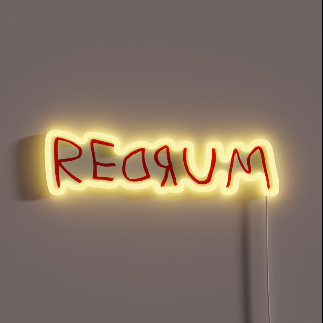 Redrum The Shining RGB Neon Sign Redrum The Shining RGB Neon Sign