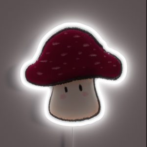 Reed Amanita Muscaria Friend RGB Neon Sign