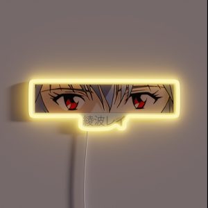 Rei Ayanami Eyes RGB Neon Sign