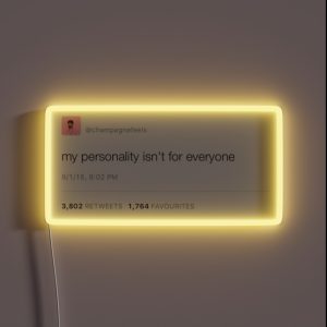 Relatable Tweet RGB Neon Sign Relatable Tweet RGB Neon Sign