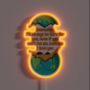 Remember RGB Neon Sign