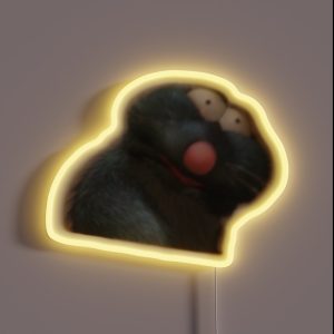 Remy Ratatouille Meme RGB Neon Sign