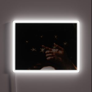 Renaissance Stars Painting Detail RGB Neon Sign