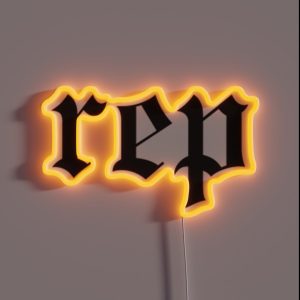 Rep RGB Neon Sign