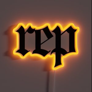 Rep RGB Neon Sign Rep RGB Neon Sign