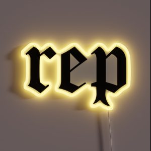 Rep RGB Neon Sign Rep RGB Neon Sign