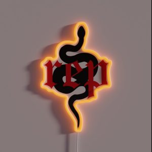 Rep Snake RGB Neon Sign