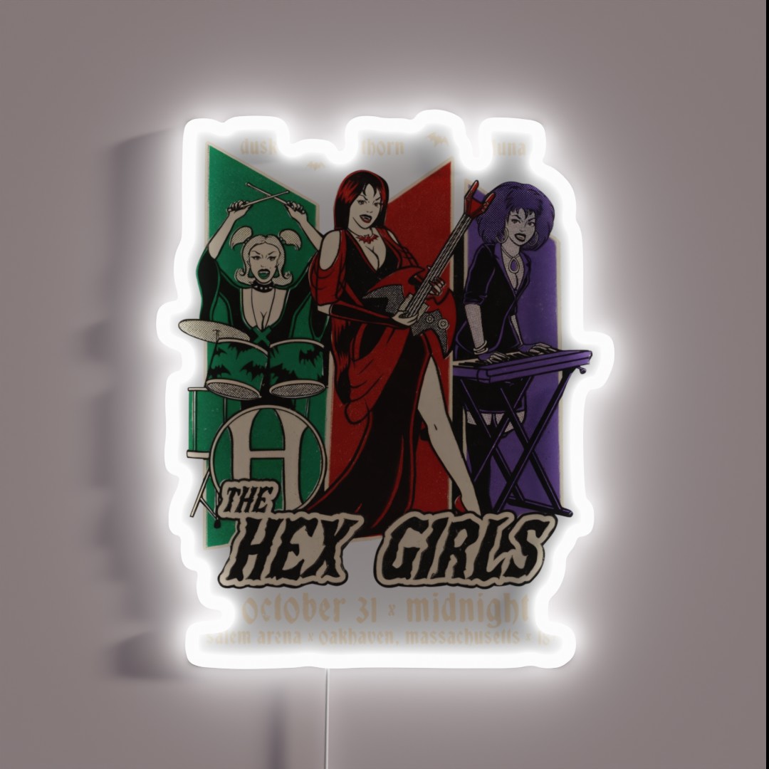 Retro 90s Spooky RGB Neon Sign Retro 90s Spooky RGB Neon Sign