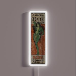 Retro Corner Box Gamora RGB Neon Sign Retro Corner Box Gamora RGB Neon Sign