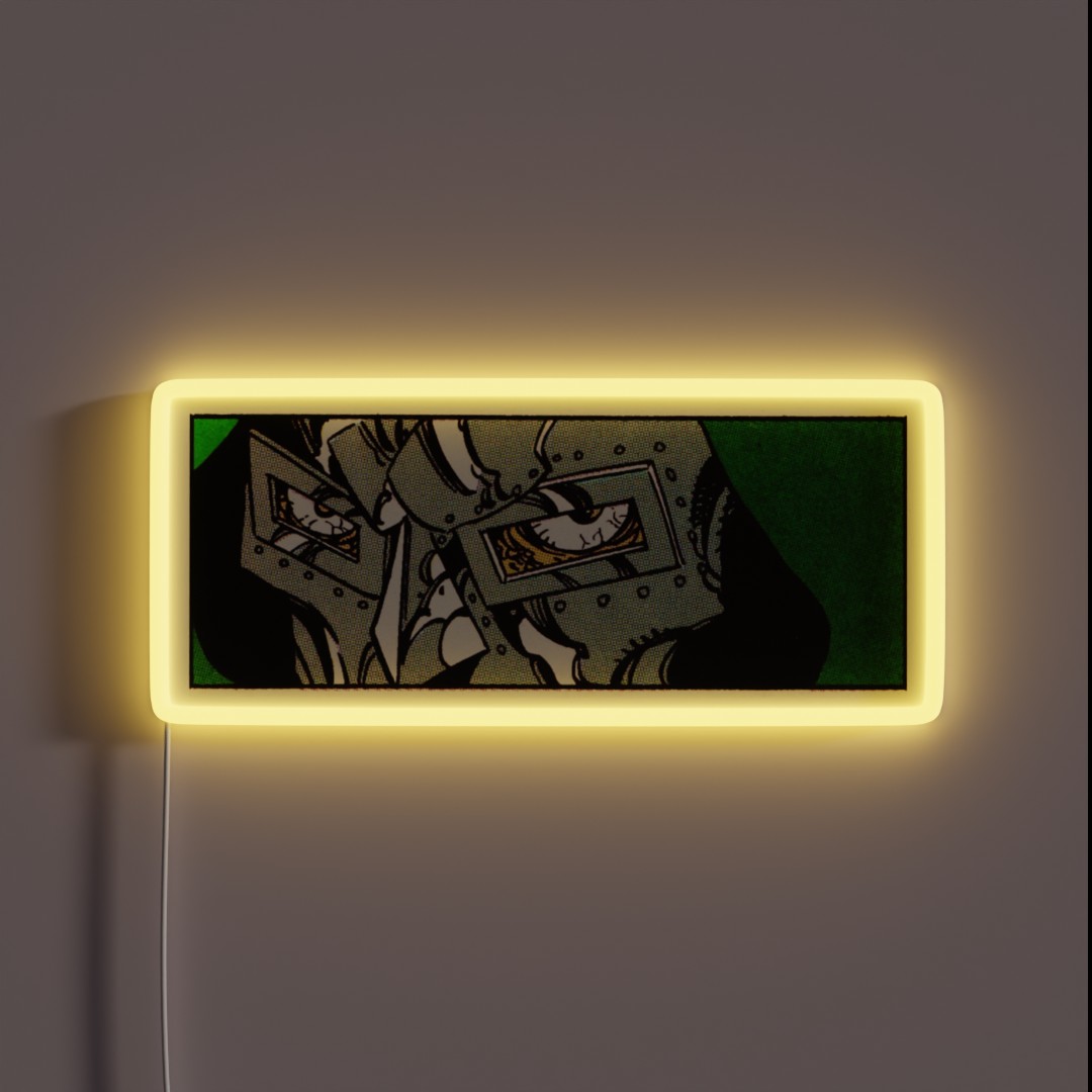 RETRO DOOM RGB Neon Sign RETRO DOOM RGB Neon Sign