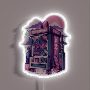 Retro Gaming Machine RGB Neon Sign