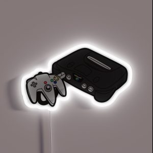 Retro Gaming N64 RGB Neon Sign Retro Gaming N64 RGB Neon Sign