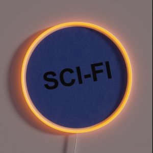 Retro VHS Sci Fi RGB Neon Sign Retro VHS Sci Fi RGB Neon Sign