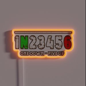 Retro Vintage 1n23456 Motorcycle Shift Biker Perfect Motorcyclist Shift Gift For Dad RGB Neon Sign Retro Vintage 1n23456 Motorcycle Shift Biker Perfect Motorcyclist Shift Gift For Dad RGB Neon Sign
